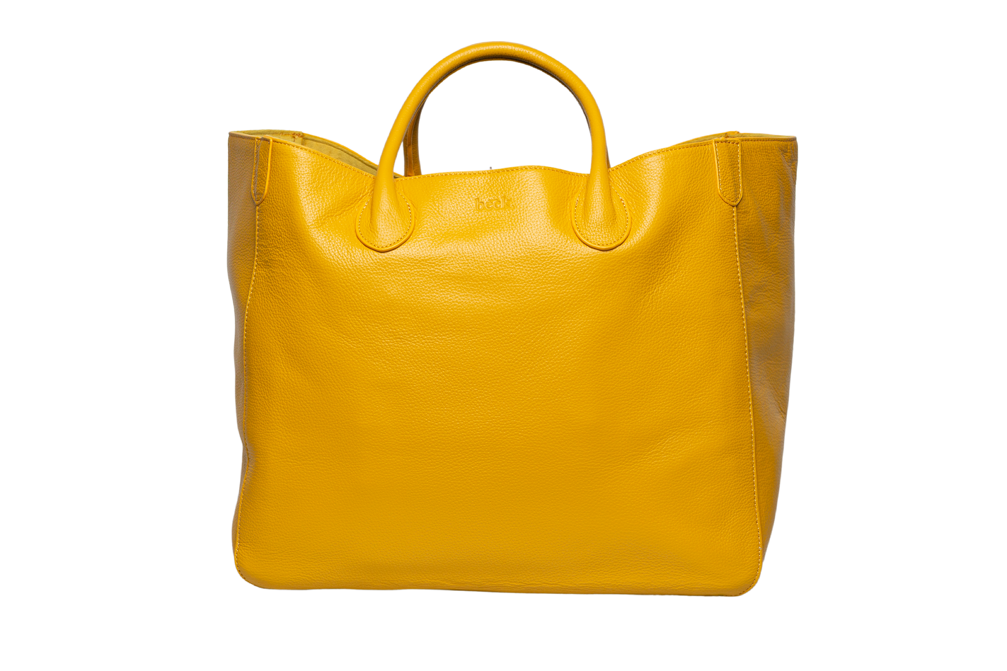 Large Classic Leather Beck Bag