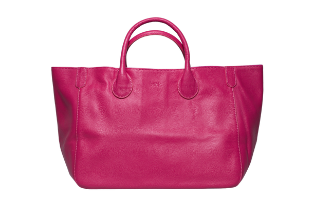 Medium Classic Leather Beck Bag