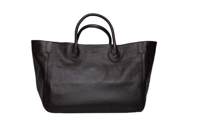 Medium Classic Leather Beck Bag