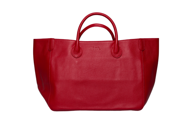 Medium Classic Leather Beck Bag