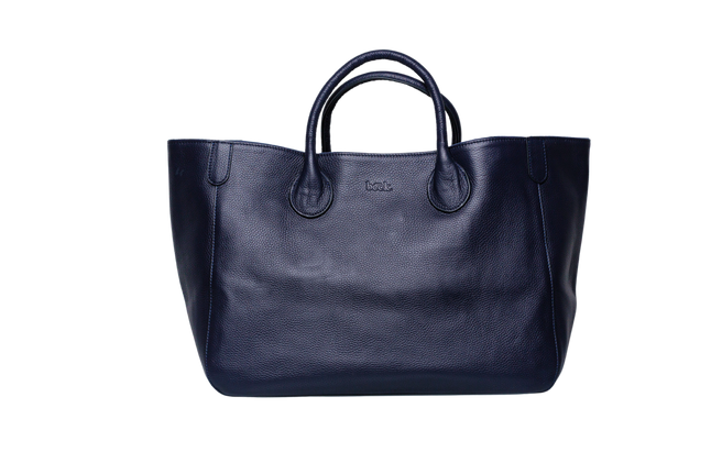 Medium Classic Leather Beck Bag