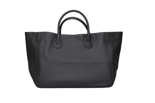 Medium Classic Leather Beck Bag