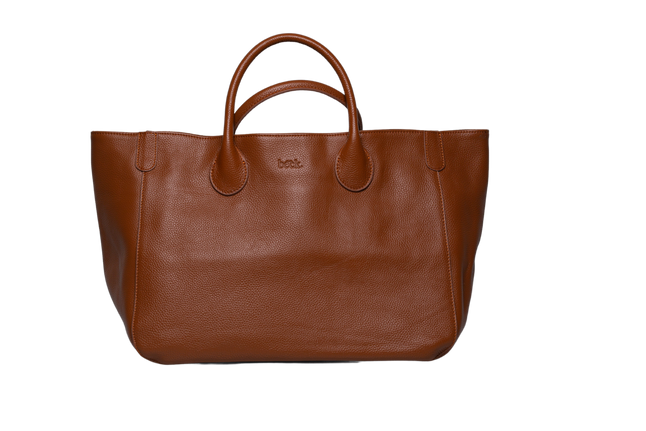 Medium Classic Leather Beck Bag