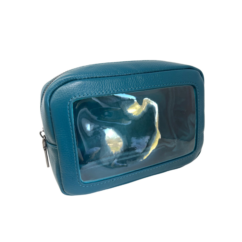 Travel Pouch Leather Beck Bag