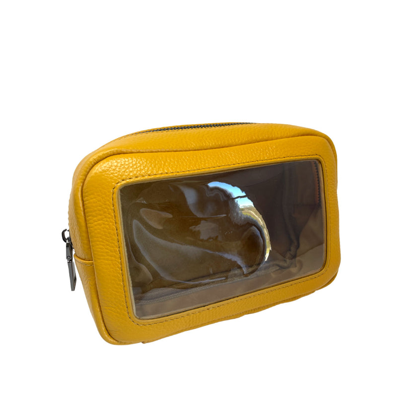 Travel Pouch Leather Beck Bag