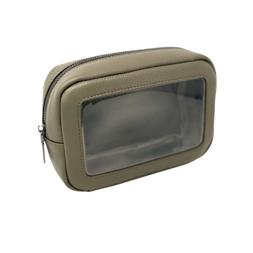 Travel Pouch Leather Beck Bag