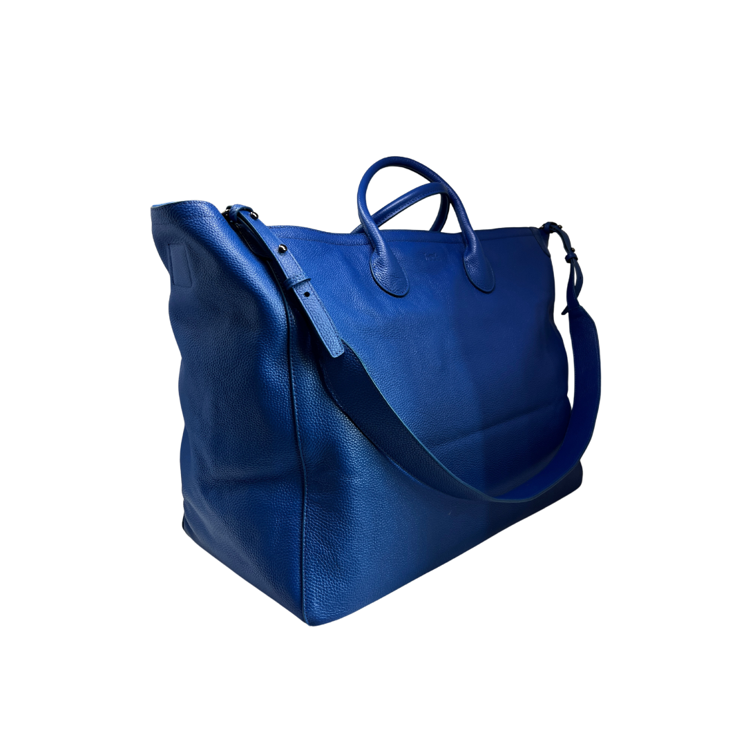 Hamptons Weekender Leather Beck Bag