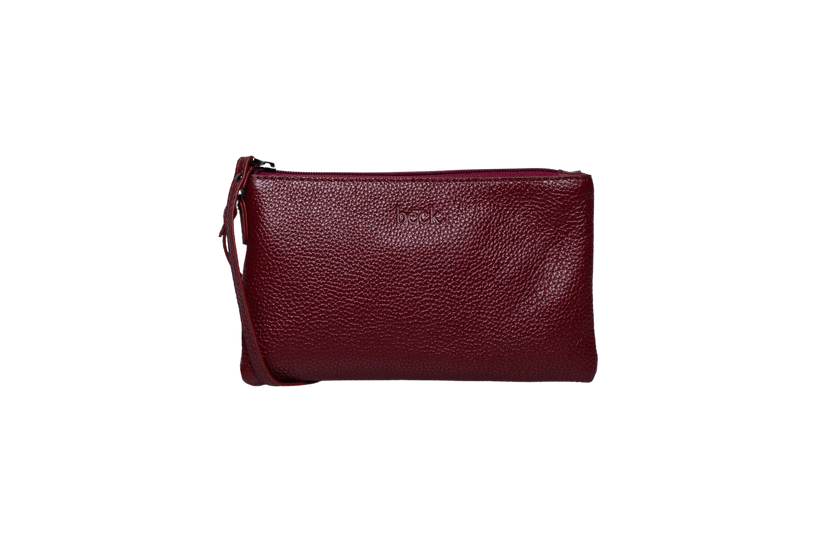 Ziplet Leather Beck Bag