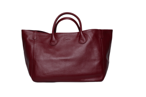 Medium Classic Leather Beck Bag