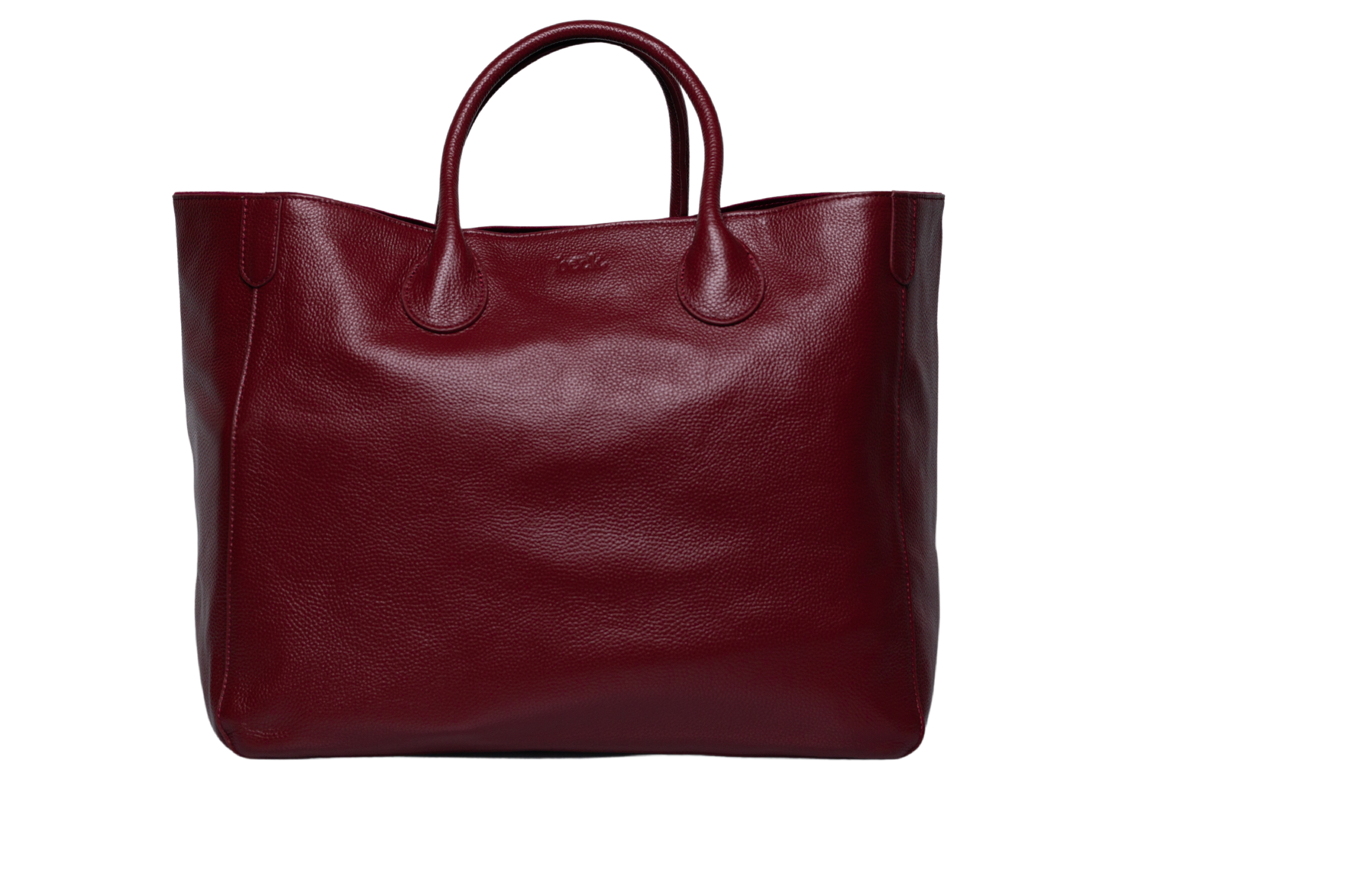 Large Classic Leather Beck Bag