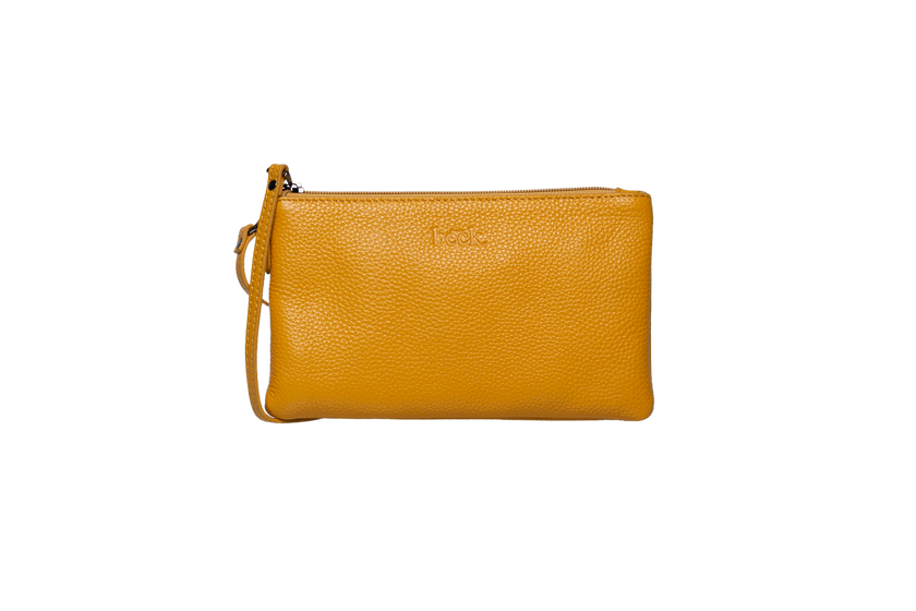 Ziplet Leather Beck Bag