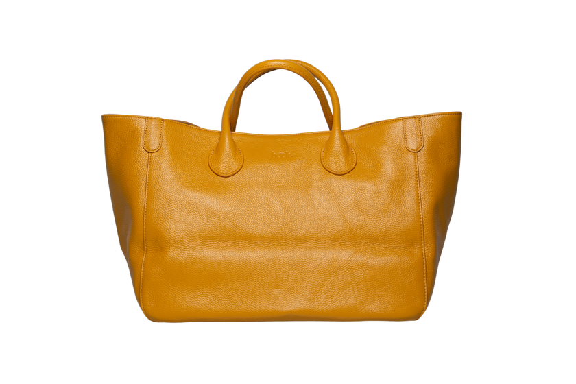 Medium Classic Leather Beck Bag