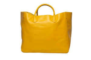 Large Classic Leather Beck Bag