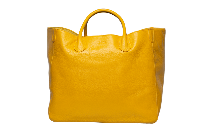 Large Classic Leather Beck Bag