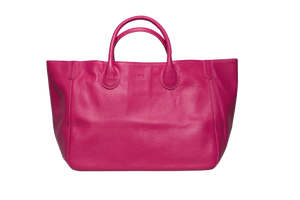 Medium Classic Leather Beck Bag