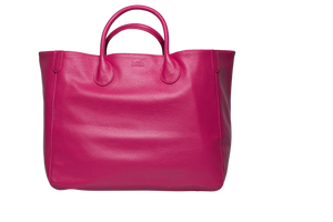 Large Classic Leather Beck Bag
