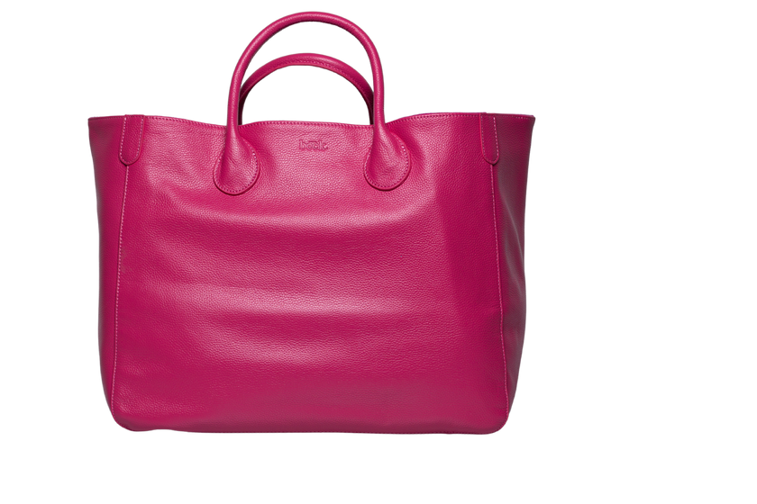 Large Classic Leather Beck Bag