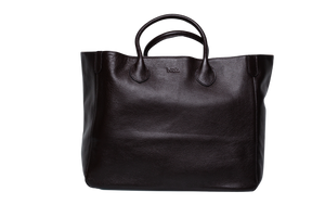 Large Classic Leather Beck Bag