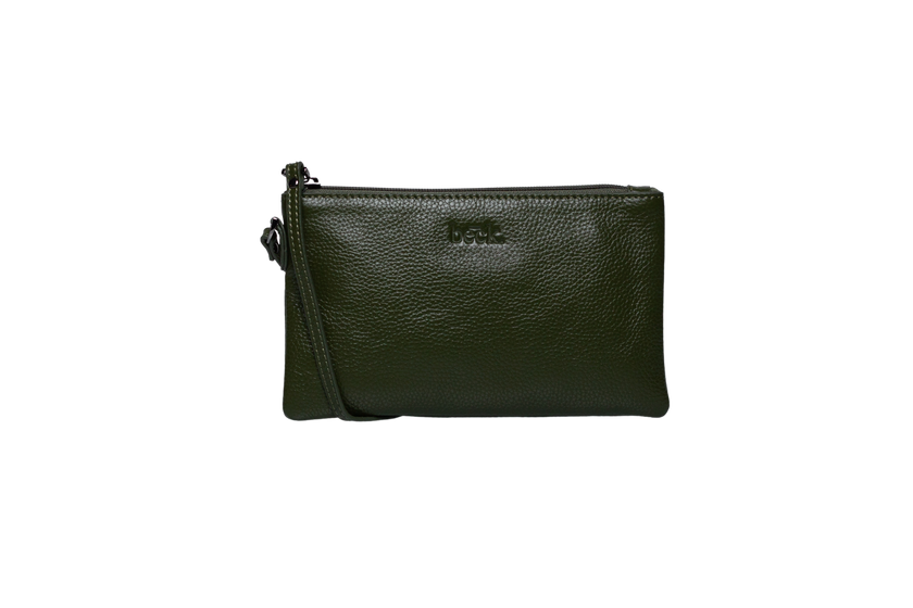 Ziplet Leather Beck Bag