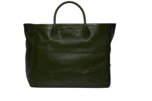 Large Classic Leather Beck Bag