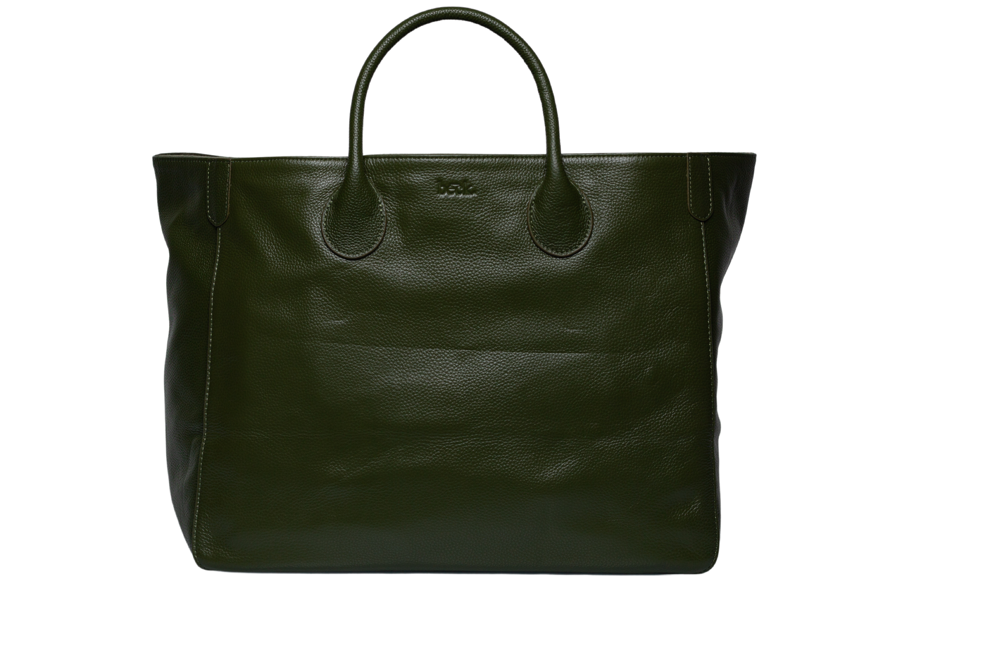 Large Classic Leather Beck Bag