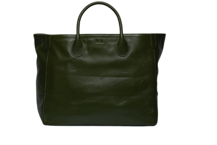 Large Classic Leather Beck Bag