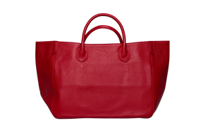 Medium Classic Leather Beck Bag