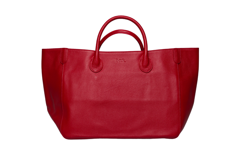 Medium Classic Leather Beck Bag