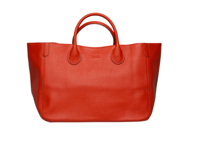 Medium Classic Leather Beck Bag