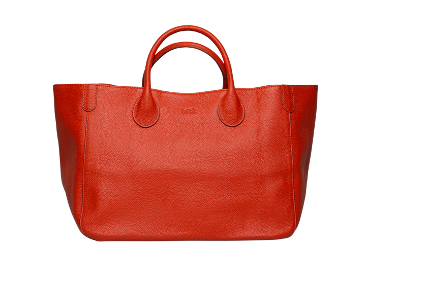 Medium Classic Leather Beck Bag