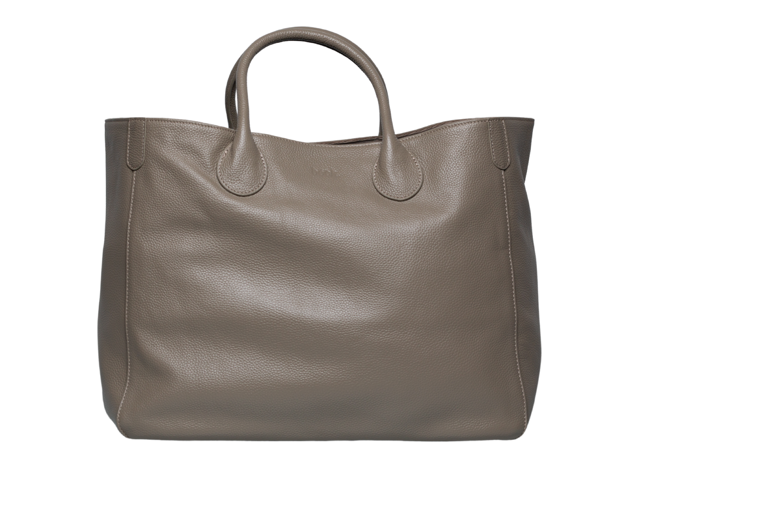 Large Classic Leather Beck Bag