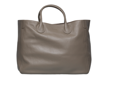 Large Classic Leather Beck Bag