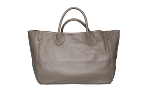Medium Classic Leather Beck Bag
