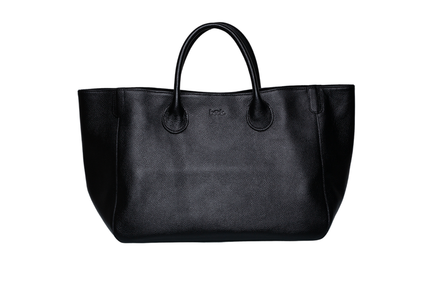 Medium Classic Leather Beck Bag