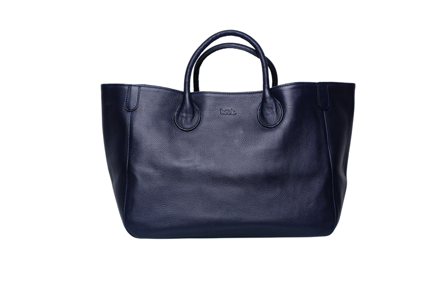 Medium Classic Leather Beck Bag