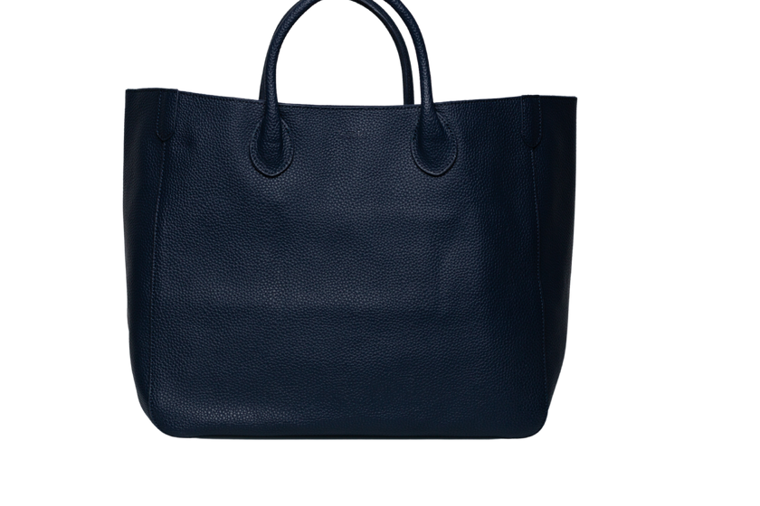 Large Classic Leather Beck Bag