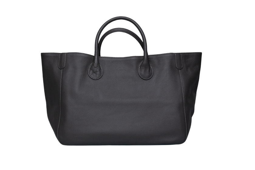 Medium Classic Leather Beck Bag