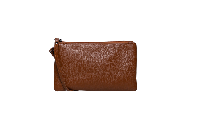 Ziplet Leather Beck Bag