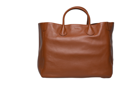 Large Classic Leather Beck Bag