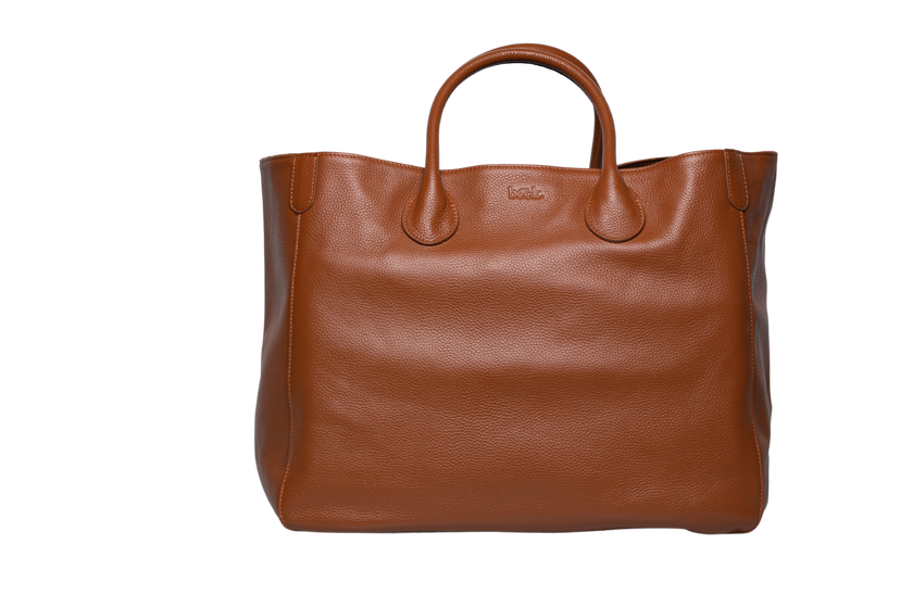 Large Classic Leather Beck Bag