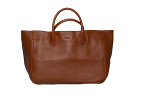 Medium Classic Leather Beck Bag